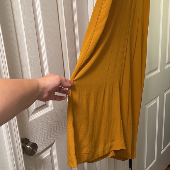Eileen Fisher NWT Golden Rod Dress - Picture 4 of 10